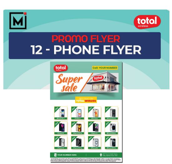Picture of Total Wireless Promotional Flyer Design 14 - PLAN